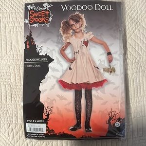 Voodoo doll costume - worn 1x - girl’s size XS (6) BOGO FREE COSTUME
